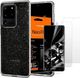 Spigen Etui Spigen Liquid Crystal Glitter do Samsung Galaxy S20 Ultra Crystal Quartz + 2x Folia Spigen uniwersalny 1