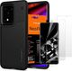 Spigen Etui Spigen Hybrid NX do Samsung Galaxy S20 Ultra Black + 2x Folia Spigen uniwersalny 1