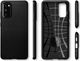 Spigen Etui Spigen Liquid Air do Samsung Galaxy S20 Matte Black + Szkło Mocolo 3D UV uniwersalny 4
