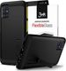 Spigen Etui Spigen Tough Armor do Samsung Galaxy A71 Black + Szkło 3mk uniwersalny 1