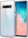 Spigen Etui Spigen Ultra Hybrid do Samsung Galaxy S10 Crystal Clear +Folia Neo Flex uniwersalny 1
