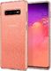 Spigen Etui Spigen Liquid Crystal Glitter do Samsung Galaxy S10 Quartz + Folia sgp uniwersalny 10