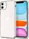 Spigen Etui Spigen Liquid Crystal Glitter do Apple iPhone 11 Crystal Quartz + Szkło Alogy uniwersalny 3