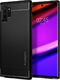 Spigen Etui Spigen Rugged Armor do Galaxy Note 10 Plus Matte Black + Folia ochronna Alogy uniwersalny 2