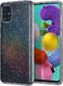 Spigen Etui Spigen Liquid Crystal Glitter do Samsung Galaxy A51 Crystal Quartz + Szkło 3mk uniwersalny 3