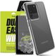 Ringke Etui Ringke Fusion do Samsung Galaxy S20 Ultra Clear + 2x Folia Ringke uniwersalny 9