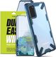 Ringke Etui Ringke Fusion X do Samsung Galaxy S20 Space Blue + 2x Folia Ringke uniwersalny 1