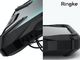 Ringke Etui Ringke Fusion X do Xiaomi Redmi Note 8 Pro Black + Szkło 3mk + obiektyw uniwersalny 5