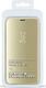 Etui Clear View iPhone 6/6S/7/8/SE 2020 złoty/gold 1