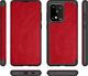 Etui Leather Book Samsung S20+ G985 czerwony/red 2