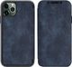 Etui Leather Book iPhone 11 Pro Max niebieski/blue 1