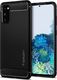 Spigen Etui Spigen Rugged Armor do Samsung Galaxy S20 Matte Black + 2x Folia Neo uniwersalny 1