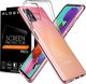 Spigen Etui Spigen Liquid Crystal do Samsung Galaxy A51 Crystal Clear + Szkło Alogy uniwersalny 9