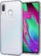 Spigen Etui Spigen Liquid Crystal do Samsung Galaxy A40 Clear + Szkło 3mk uniwersalny 1