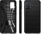 Spigen Etui Spigen Liquid Air do Samsung Galaxy A71 Matte Black + Szkło Alogy uniwersalny 2