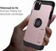 Spigen Etui Spigen Tough Armor do Apple iPhone 11 Pro Rose Gold + Szkło Alogy uniwersalny 8