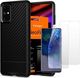Spigen Etui Spigen Core Armor do Samsung Galaxy S20 Plus Black + 2x Folia Neo uniwersalny 6