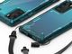 Ringke Etui Ringke Fusion X do Huawei P40 Turquoise Green + 2x Folia Ringke uniwersalny 8