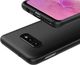 Alogy Etui silikonowe Alogy slim case do Samsung Galaxy S10e czarne + Szkło Alogy Full uniwersalny 6