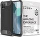 Alogy Etui Alogy Hard Armor do Huawei P40 Lite Czarne + Szkło 3mk uniwersalny 3