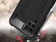 Alogy Etui Alogy Hard Armor do Huawei P40 Lite Czarne + Szkło 3mk uniwersalny 8