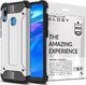 Alogy Etui Alogy Hard Armor do Huawei P Smart 2019 / Honor 10 lite srebrne + Szkło Alogy uniwersalny 1