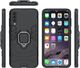 Alogy Etui Alogy Stand Ring Armor do Samsung Galaxy A50 A50S czarne + Szkło Alogy uniwersalny 7