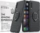 Alogy Etui Alogy Stand Ring Armor do Samsung Galaxy A50 A50S czarne + Szkło Alogy uniwersalny 8