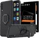 Alogy Etui Alogy Stand Ring Armor do Samsung Galaxy A50 A50S czarne + Szkło Alogy uniwersalny 9