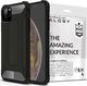 Alogy Etui Alogy Hard Armor do Apple iPhone 11 Pro czarne + Szkło uniwersalny 1