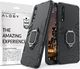 Alogy Etui Alogy Stand Ring Armor do Huawei P20 Pro czarne + Szkło Alogy uniwersalny 2