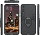 Alogy Etui Alogy Stand Ring Armor do Huawei P20 Pro czarne + Szkło Alogy uniwersalny 3
