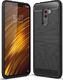 Alogy Etui Alogy Rugged Armor Xiaomi Pocophone F1 + Szkło 3mk Flexible uniwersalny 1