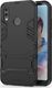 Alogy Etui Alogy Stand Armor do Huawei P20 Lite czarne + szkło uniwersalny 1