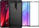 Alogy Etui Alogy Rugged Armor do Xiaomi Mi 9T/ 9T Pro/ K20/ K20 Pro czarne + szkło uniwersalny 8