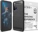 Alogy Etui Alogy Rugged Armor do Huawei Honor 20 Pro czarne + szkło Alogy uniwersalny 1