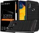 Alogy Etui Alogy Rugged Armor do Samsung Galaxy A30 czarne + Szkło uniwersalny 12