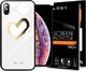 Alogy Etui Alogy Glass Armor Case do Apple iPhone XS Max białe serce + Szkło uniwersalny 8
