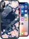 Alogy Etui Alogy Glass Armor Case do Apple iPhone X/XS Kwiaty + Szkło Alogy uniwersalny 1