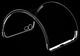 Alogy Etui Alogy luxury Apple iPhone 7/8/SE 2020 błyszczące czarne + Szkło uniwersalny 3