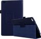Etui na tablet 4kom.pl Etui Stojak do Lenovo Tab 4 8 8.0 TB-8504 Granatowe + Szkło uniwersalny 1