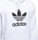 Adidas Bluza męska Trefoil Hoodie biała r. M (DU7780) 4
