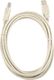 Kabel USB Qoltec USB-A - USB-B 3 m Beżowy (5901878523217) 2
