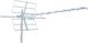 Antena RTV TechniSat Antena kierunkowa Technicombo UHDT-a- (0001/6051) 1