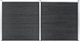 vidaXL Ogrodzenie do ogrodu, WPC, 353 x 186 cm, szare 1