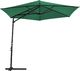 vidaXL Parasol ogrodowy na stalowym słupku, 300 cm, zielony 2