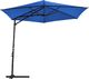 vidaXL Parasol ogrodowy na stalowym słupku, 300 cm, błękit lazur 2