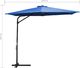 vidaXL Parasol ogrodowy na stalowym słupku, 300 cm, błękit lazur 6