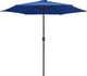 vidaXL Parasol ogrodowy na słupku aluminiowym, 270x246 cm, lazurowy 2