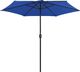 vidaXL Parasol ogrodowy na słupku aluminiowym, 270x246 cm, lazurowy 3